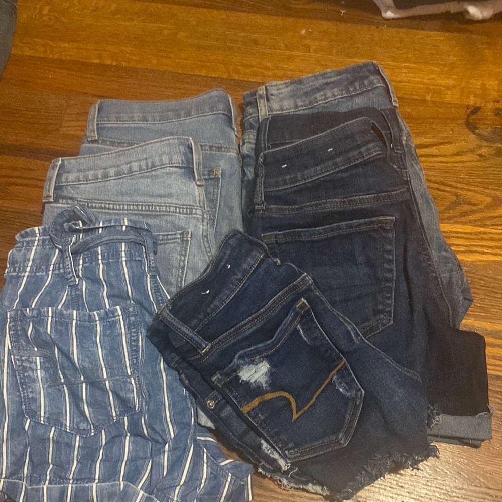 7 pairs of jeans shorts